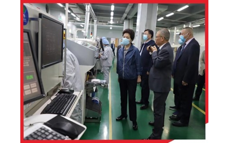 省政協(xié)黨組副書(shū)記、副主席烏蘭一行到健緣調(diào)研